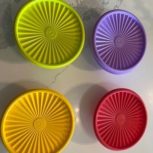 Tupperware salad/cereal bowls